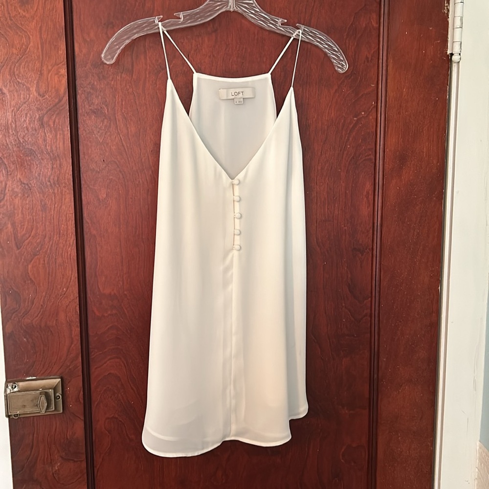 NWOT Loft sheer camisole blouse